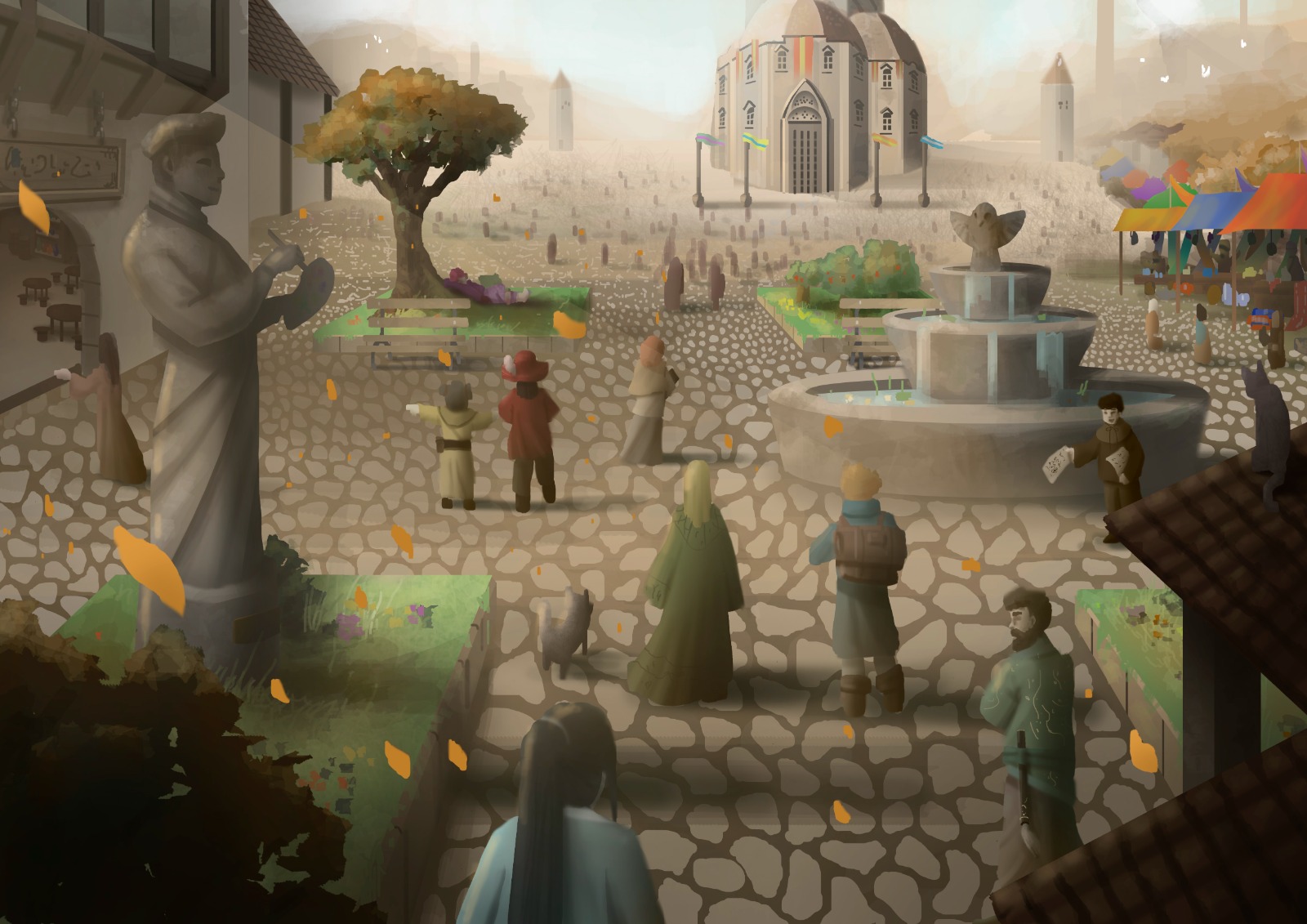 PERSONAGENS E CENÁRIOS DE LUCIDIA